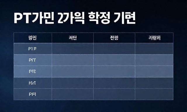 PT가격 관련 이미지 - PT가격 비교보다 중요한 '가성비'를 판단하는 3가지 핵심 기준
